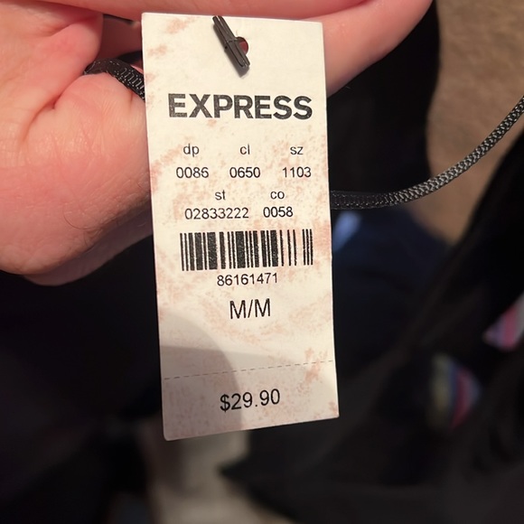 NWT | Women’s Black Express One Piece - Picture 4 of 4